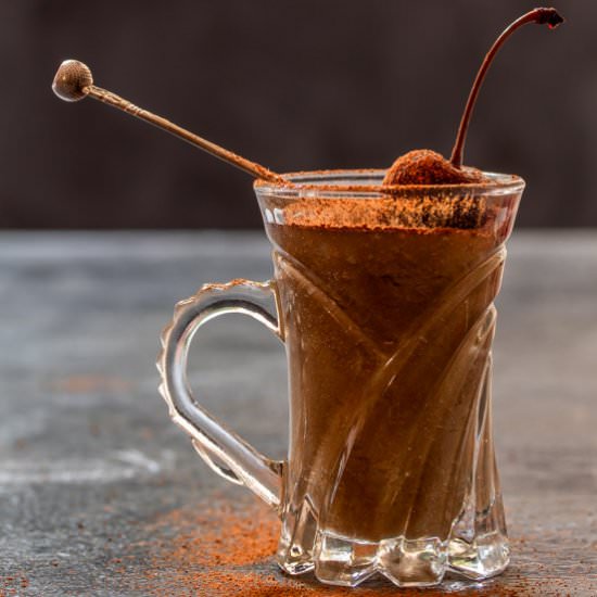 Spiced sherry 'Sack' posset - Recipe photo by peck of pickles