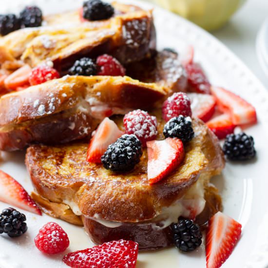 Stuffed Challah French Toast - Recipe photo by cookingformysoul