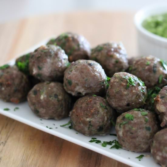 Oven Baked Beef Meatballs - Recipe photo by itsnotcomplicatedrecipes
