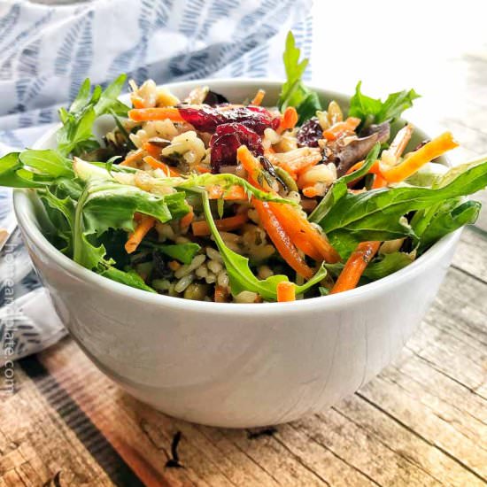 Wild Rice Salad - Recipe photo by homeandplate