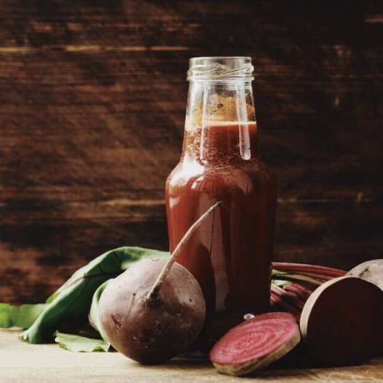 Beet Kvass With Apple & Ginger - Recipe photo by peasantsdaughter