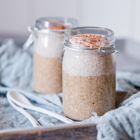 Cappuccino Macadamia Chia Pudding - Recipe photo by KetoDietApp