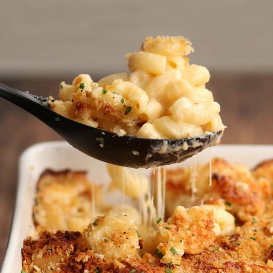 Roasted Garlic Mac and Cheese - Recipe photo by dontgobaconmyheart