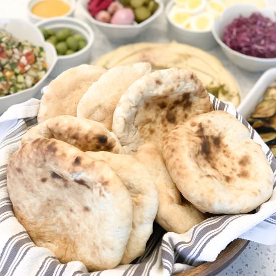 Khubz Arabi – Pita Bread - Recipe photo by eleganteconomist