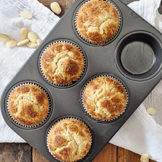Spanish Almond Muffins - Recipe photo by Spain on a Fork
