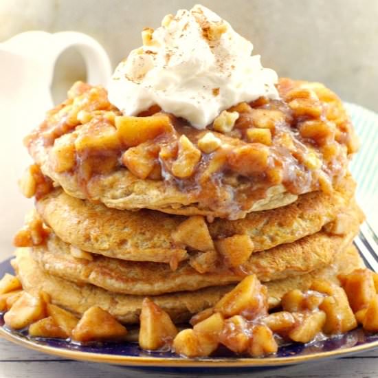 IHOP copycat Pancakes - Recipe photo by Food Meanderings