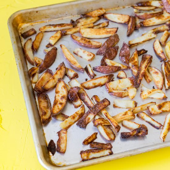 Best Ever Oven Fries - Recipe photo by aducksoven
