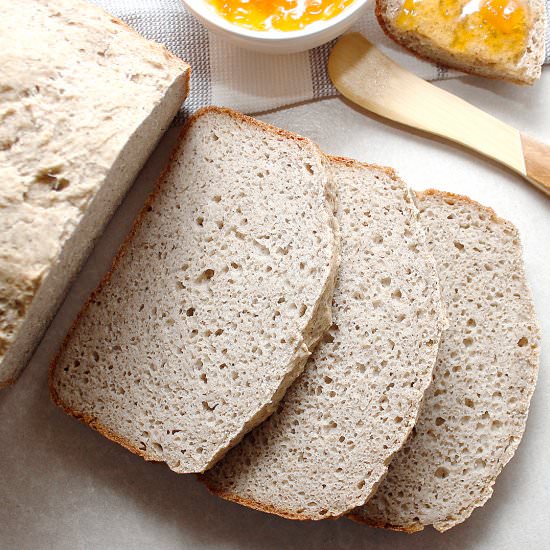 Gluten-Free Vegan Bread Machine Loaf - Recipe photo by fresh is real