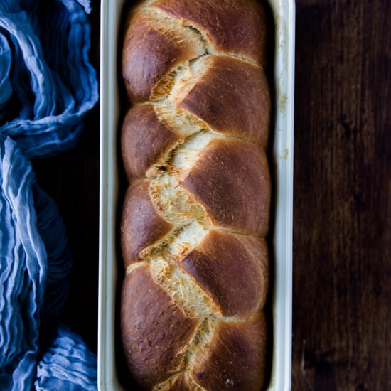 Foolproof French Brioche Bread - Recipe photo by amytreasurefood