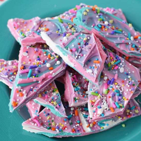 Unicorn Bark - Recipe photo by jsoltys