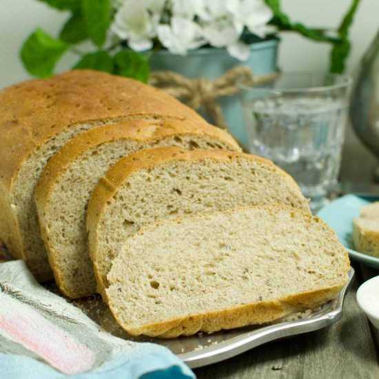 Flaxseed Whole Wheat Bread - Recipe photo by Share The Recipe