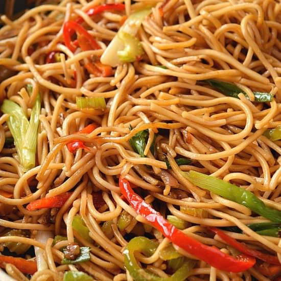 Ultimate Vegetable Lo Mein - Recipe photo by Savory Bites