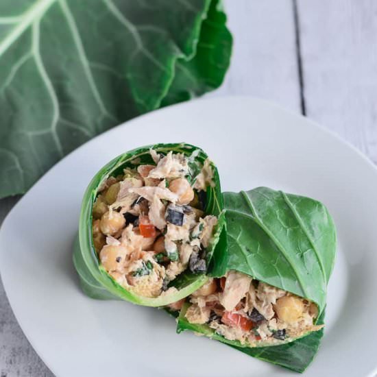 Tuna Salad Collard Green - Recipe photo by Seasonal Cravings