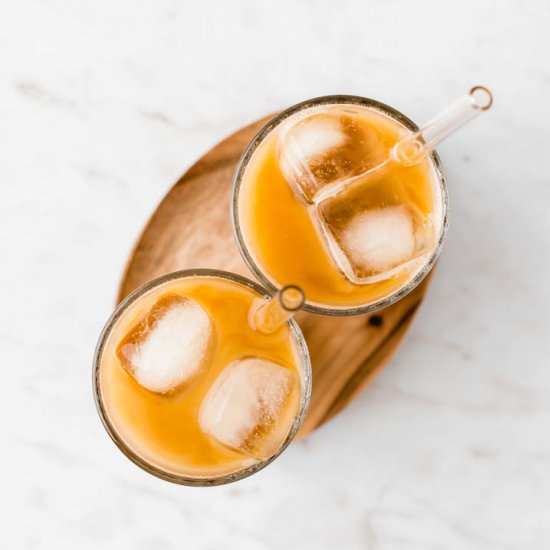 VEGAN INSTANT ICED COFFEE - Recipe photo by aline_made
