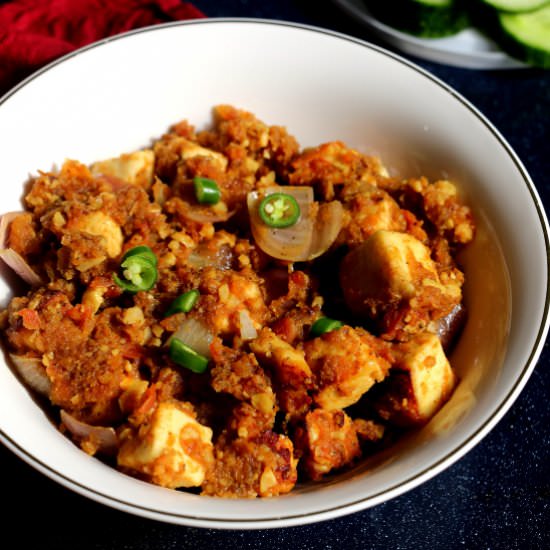 Paneer do pyaza - Recipe photo by greenbowl2soul
