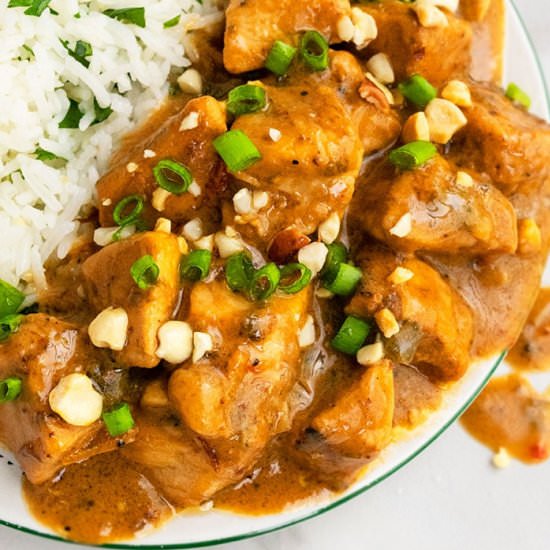 Instant Pot Peanut Butter Chicken - Recipe photo by 1PotRecipes