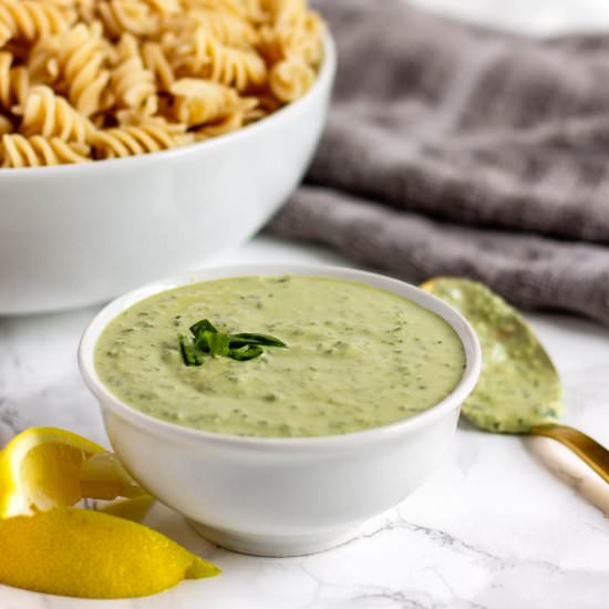 Plant-Powered Pesto - Recipe photo by wholly-plants