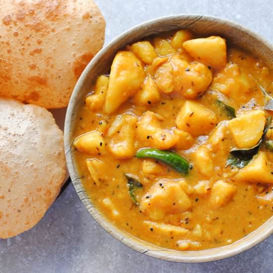 Vegan Potato Curry - Recipe photo by Indian Ambrosia