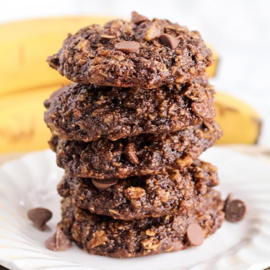 Chocolate Banana Breakfast Cookies - Recipe photo by milehighmitts