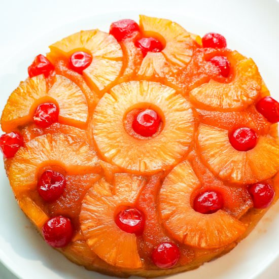 IP Pineapple Upside Down Cake - Recipe photo by Mondayismeatloaf