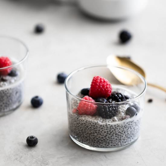 Chia Seed Pudding - Recipe photo by realandvibrant