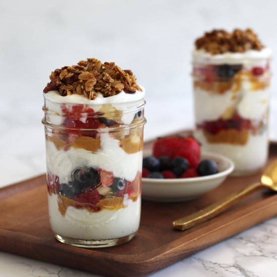 4-Ingredient Yogurt Parfait - Recipe photo by cheerfulchoices