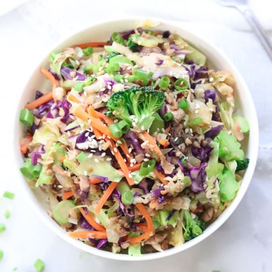 Vegan Egg Roll in a Bowl - Recipe photo by veganblueberry