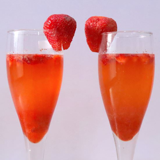Strawberry Drink - Recipe photo by Tasted Recipes