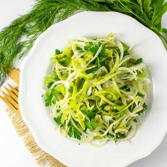 Fennel and Parsley Salad - Recipe photo by HomeSweetJones