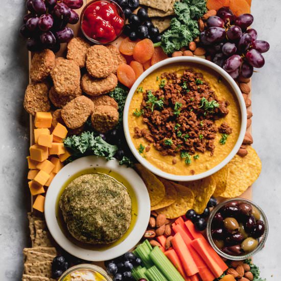 The Ultimate Vegan Party Platter - Recipe photo by emilieeats