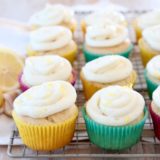 Lemon Cupcakes - Recipe photo by Whitney Bond