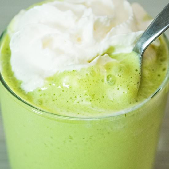 Green Tea Frappuccino - Recipe photo by COOKTORIA