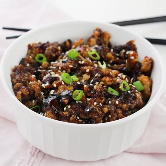 SESAME CAULIFLOWER – DELICIOUS TAKE - Recipe photo by Stylish Cravings