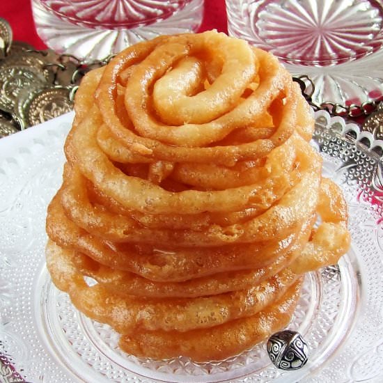 zlabia, jalaibi - Recipe photo by Izaa
