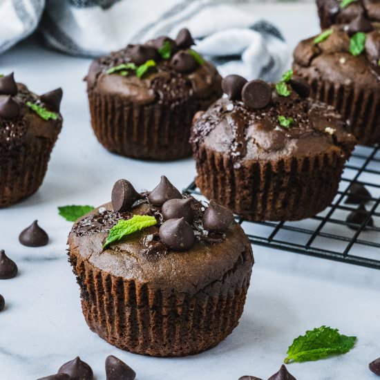 Mint Chocolate Brownie Bites - Recipe photo by Shuangys Kitchensink