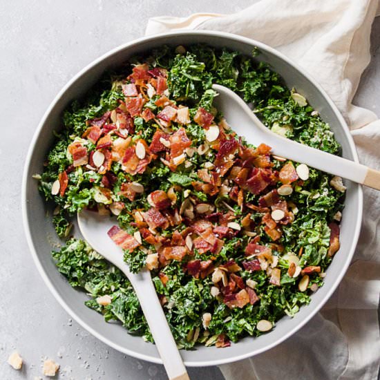 Shaved Brussels Sprout Salad - Recipe photo by imhungrybynature