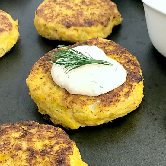 Tuna Cakes with Remoulade Sauce - Recipe photo by A Life of Happenstance