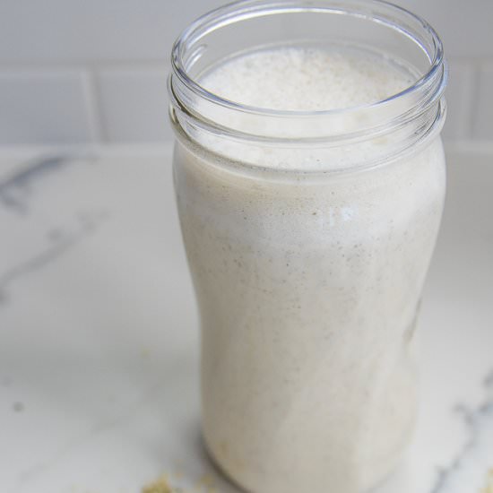 Vanilla Hemp Milk - Recipe photo by cleaneatingkitchen