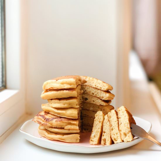 Fluffy Buttermilk Pancakes for Two - Recipe photo by imheatherr