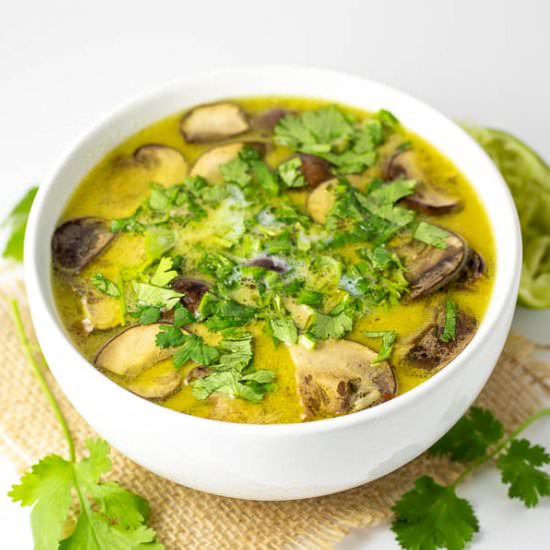 Creamy Curried Mushroom Soup - Recipe photo by HomeSweetJones