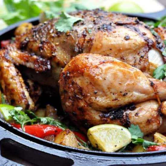 Mexican Roast Chicken - Recipe photo by Arun