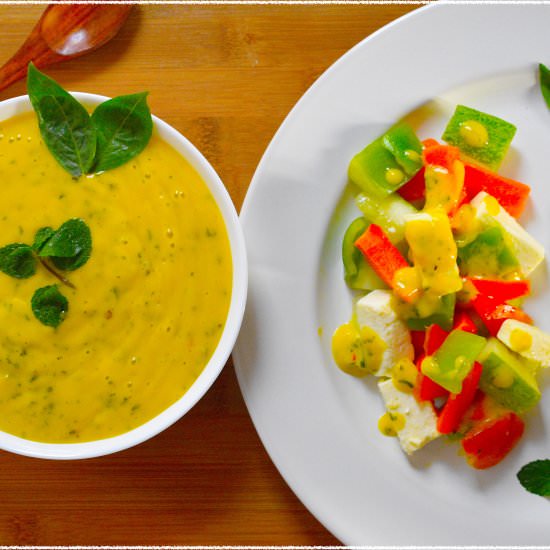mango salad dressing - Recipe photo by swatipaathak
