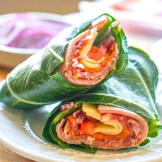 Low Carb Sub Sandwich Wrap - Recipe photo by MyLifeCookbook