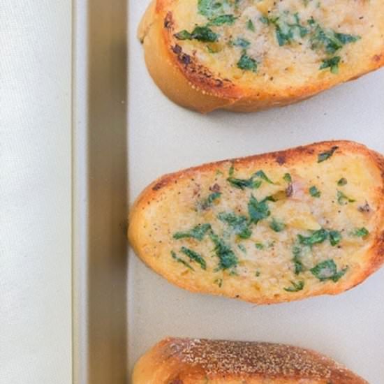 Roasted Garlic Bread Spread - Recipe photo by BiteSizedKitchen