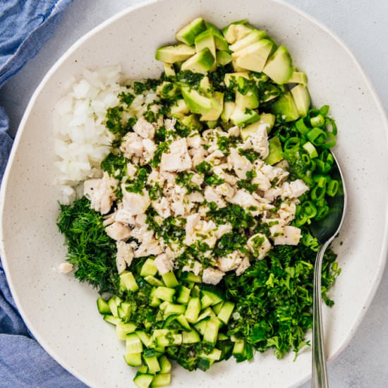Chicken Salad No Mayo - Recipe photo by giverecipe