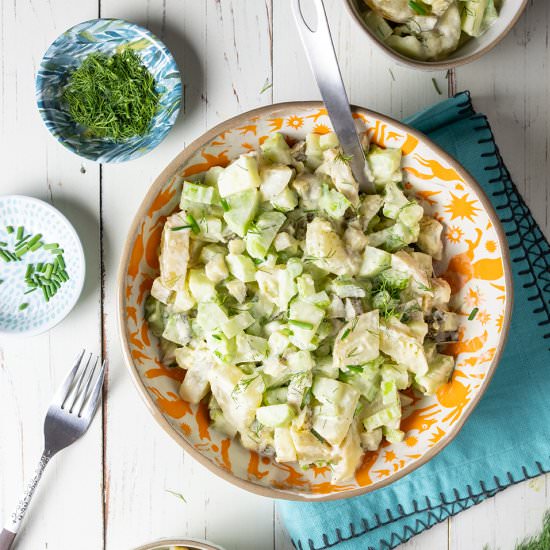 Potato and Broccoli Salad with Dill - Recipe photo by jodiloves