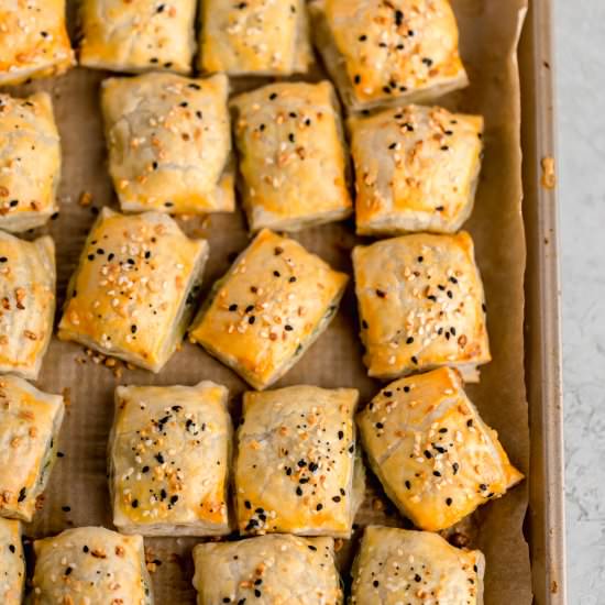 Israeli cheese bourekas - Recipe photo by wellseasonedstudio