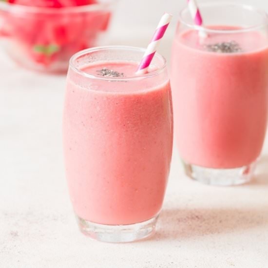 Frozen Watermelon Smoothie - Recipe photo by currytrail