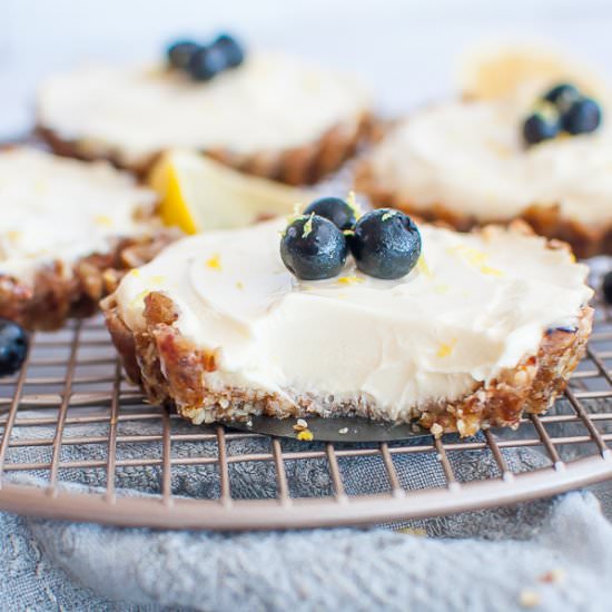 Raw Mini Lemon Tarts - Recipe photo by MySugarFreeKitchen