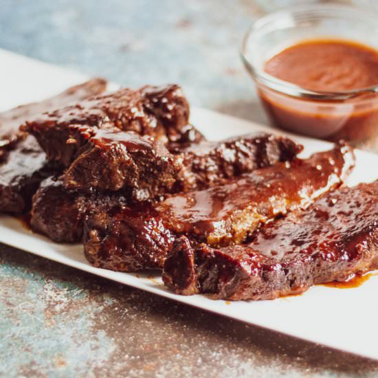 Instant Pot BBQ Boneless Ribs - Recipe photo by Jaxx The Bearded Hiker